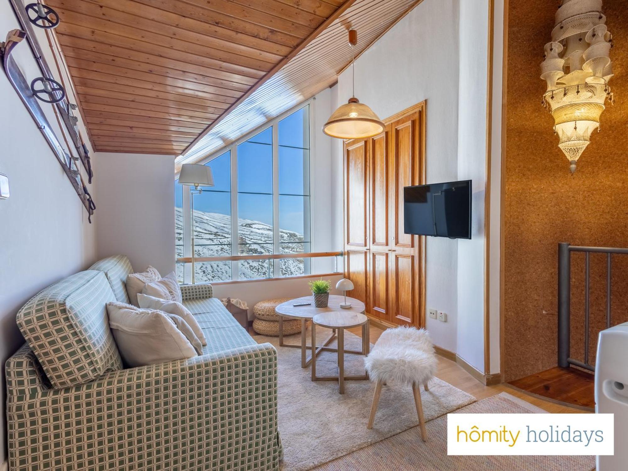 Homity Holidays - Duplex Sierra Nevada - Montebajo - A Pie De Pista المظهر الخارجي الصورة